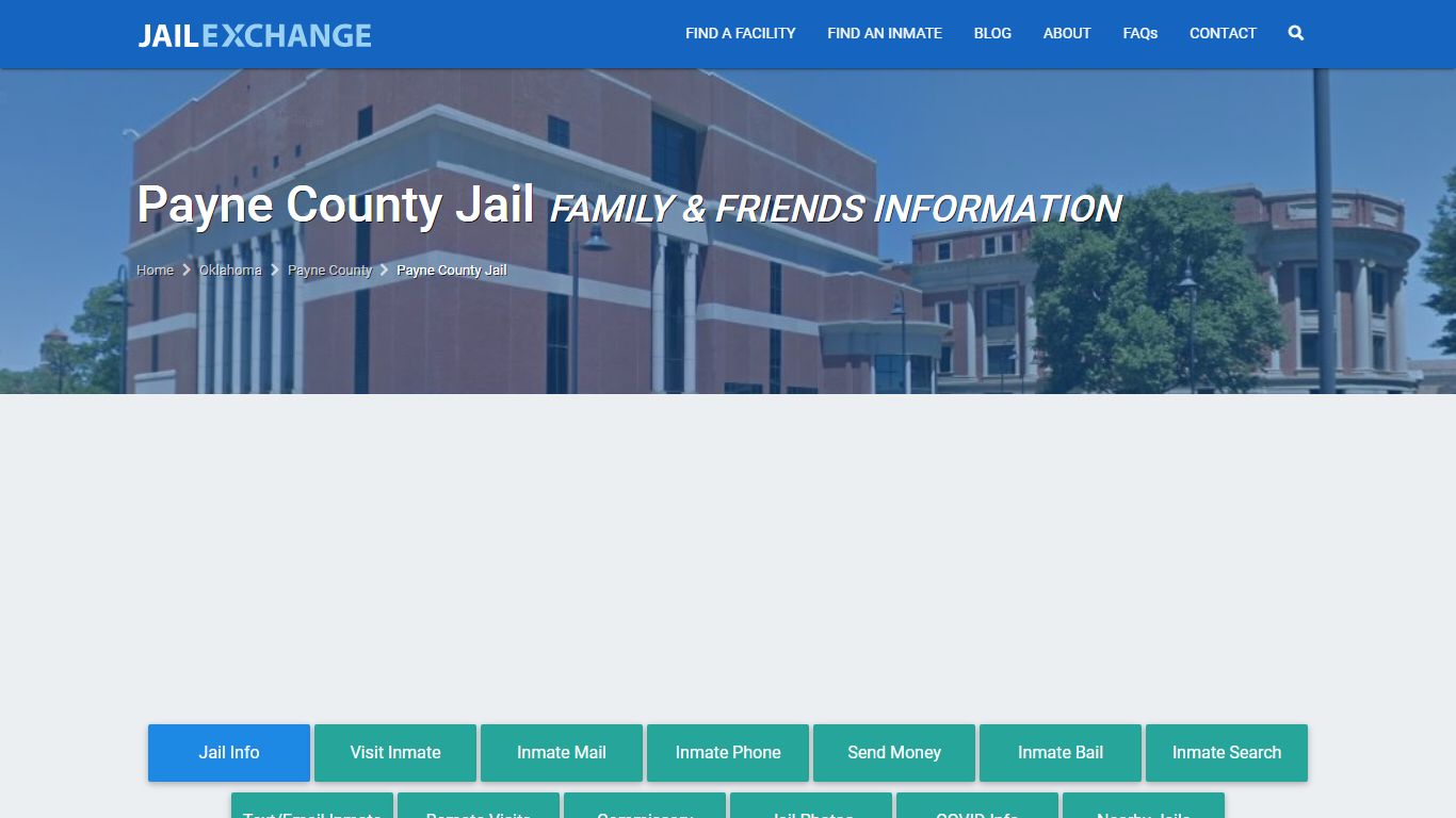 Payne County Jail Visitation | Mail | Phone | Stillwater, OK